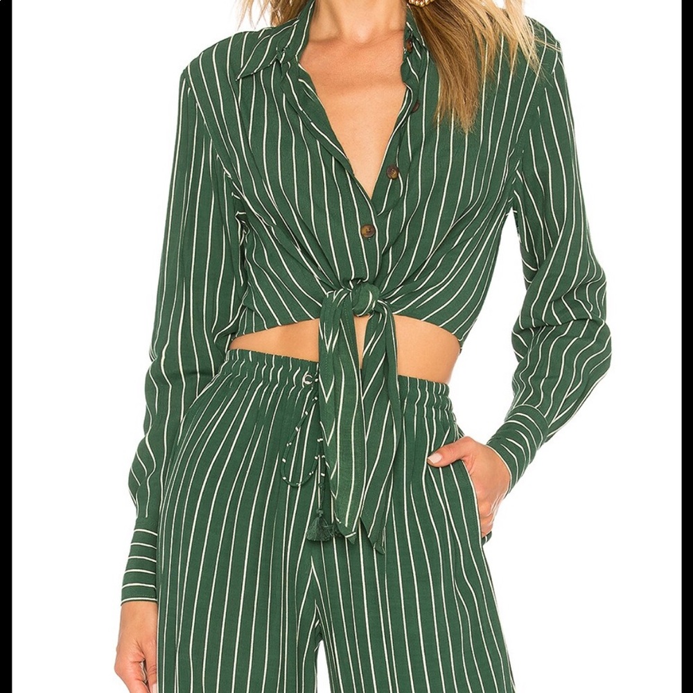 SALE!! Faithful The Brand Beau Rivage Top In Paseo Stripe